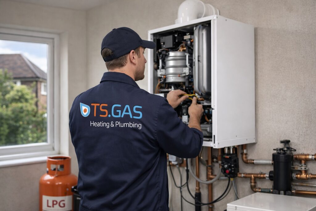 boiler installation reading