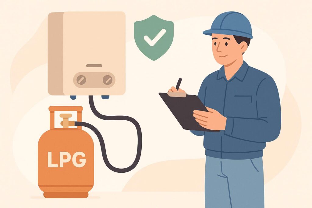 LPG safety inspection