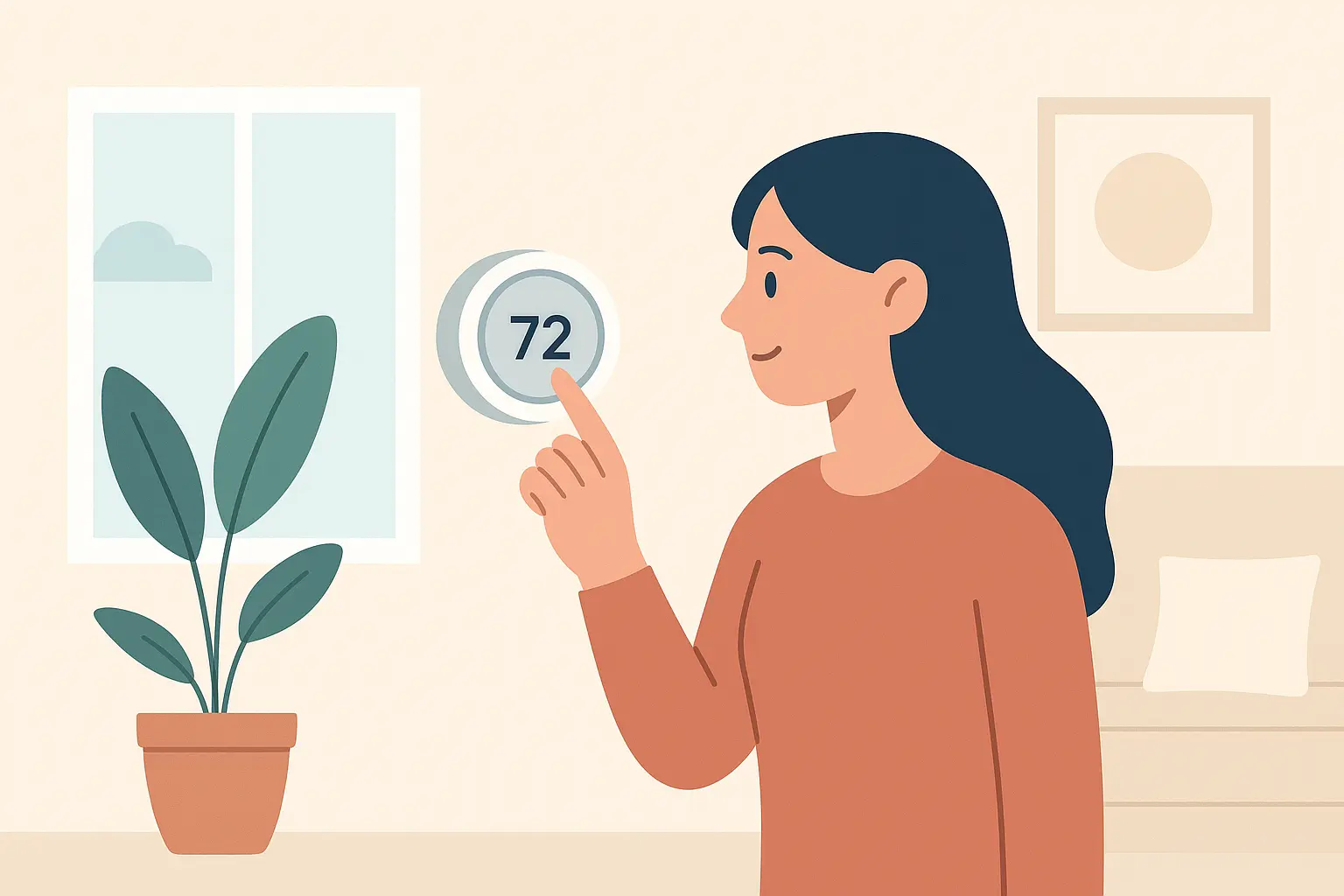smart thermostat